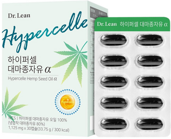 닥터린 하이퍼셀 대마종자유 알파, 30정, 1개