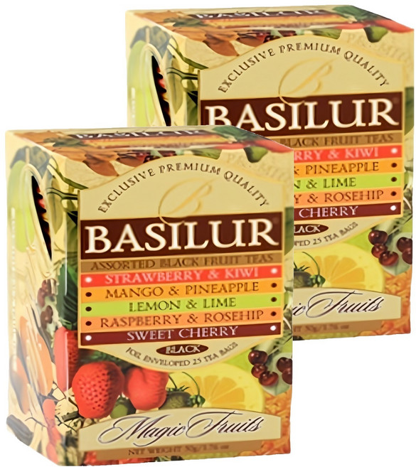 베질루르 어쏘티드 홍차, 2g, 25개입, 2개