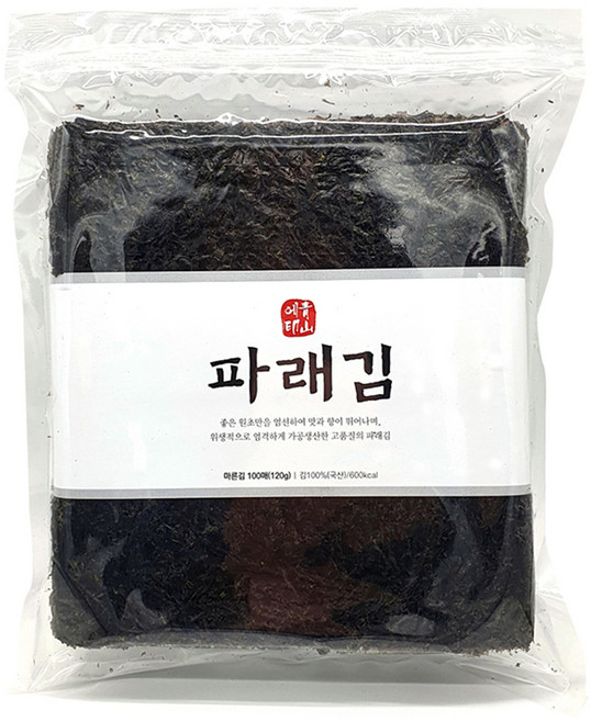 청산에 파래김, 120g, 1개