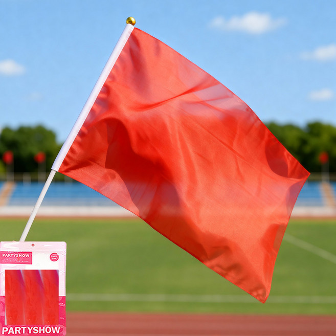 파티쇼 응원깃발, 레드, 10개