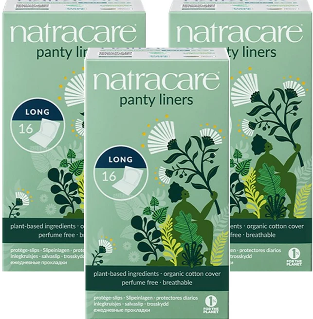 나트라케어 팬티라이너, 롱, 16개입, 3개 - 쿠팡
