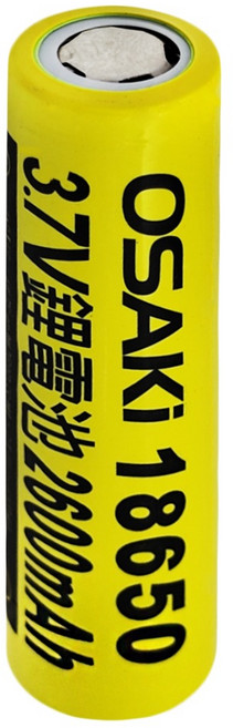 OSAKI 二次鋰單電池 OS-Y603 2600mAh, 1個