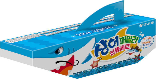 오리온 상어패밀리 과자 선물세트, 11개, 1세트