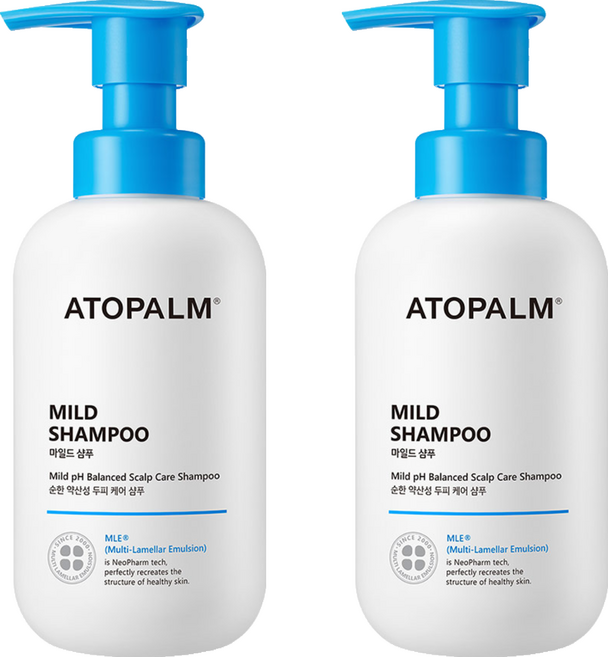 아토팜 마일드 유아샴푸, 2개, 300ml