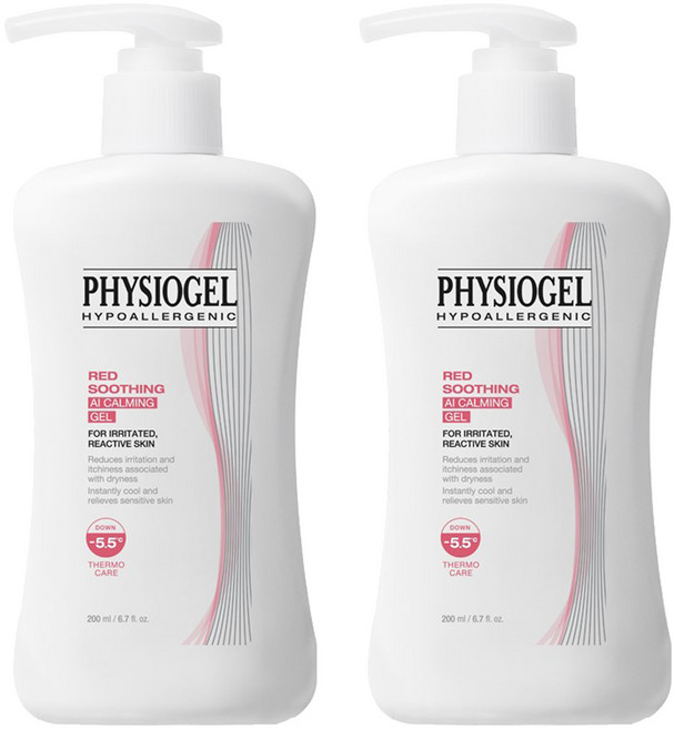 피지오겔 레드 수딩 AI 카밍 젤, 200ml, 2개