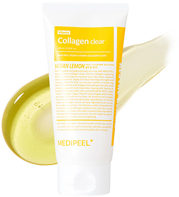 메디필 비건 비타민 콜라겐 클리어 클렌징 폼, 120ml, 1개