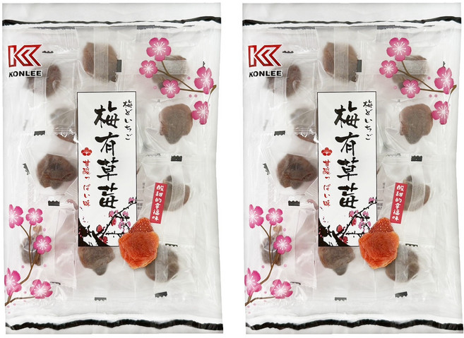 KONLEE 康利 梅有草莓, 2個, 80g