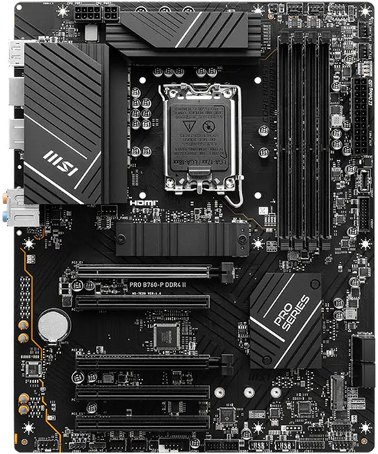 msi 微星 主機板 PRO B760-P DDR4 II