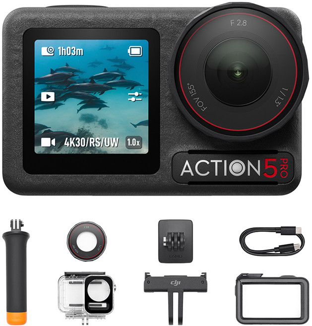 DJI 오즈모 액션 5프로 다이빙 콤보 액션캠 세트