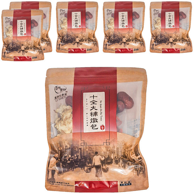 麗紳和春堂 老智慧的結晶 新十全大補燉包, 90g, 6包