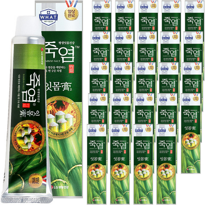 죽염 잇몸고 치약, 140g, 25개