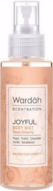 Wardah 身體香水噴霧 Joyful, 100ml, 1瓶
