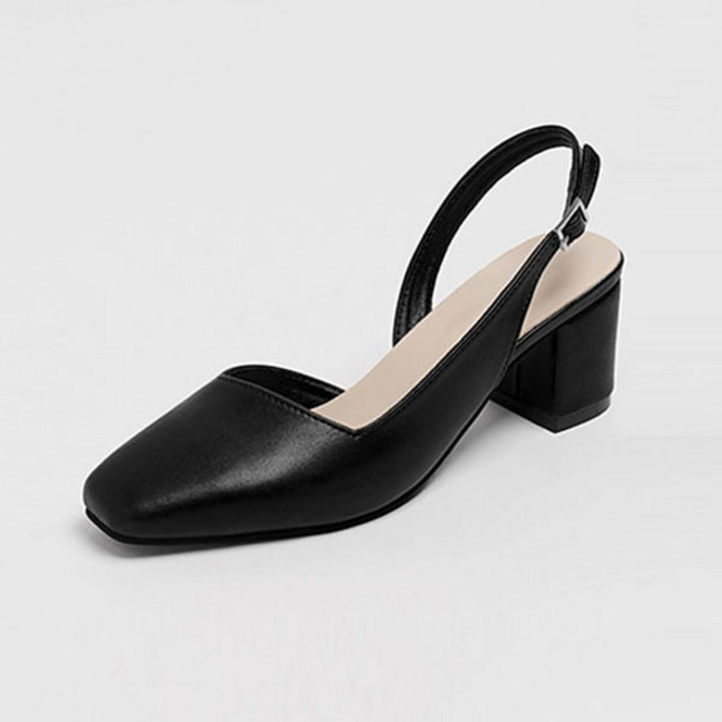 착한구두 비샤트 슬링백 미들힐 6cm SBLTS1h1367