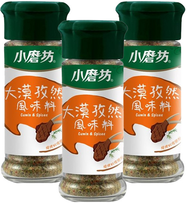 小磨坊 大漠孜然風味料, 29g, 3瓶