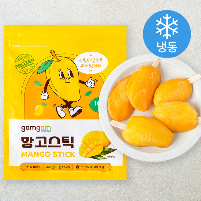 곰곰 망고스틱(냉동), 1개, 300g