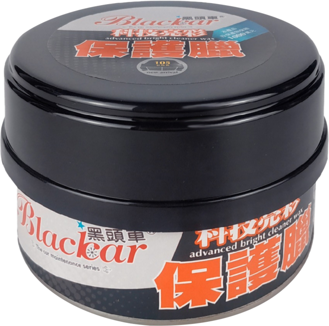 Blackcar 黑頭車 科技亮彩保護臘, 1罐, 200ml