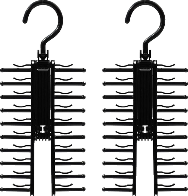 SJIAYP 領帶夾 29 x 13cm, 黑色, 2個