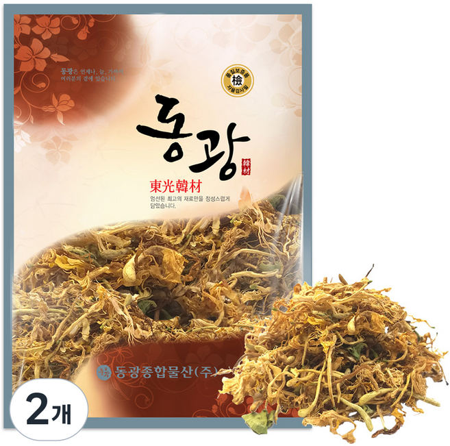 東光 金銀花 忍冬花, 200g, 2個