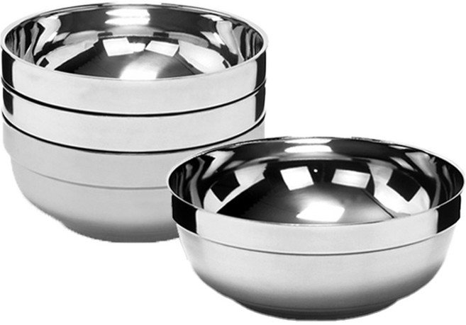 네오트리 스텐 304 냉면기 20cm, 실버, 4개