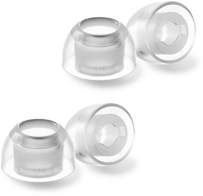 아즈라 크리스탈 버즈 프로 이어팁 4p, Clear Pearl, 1세트