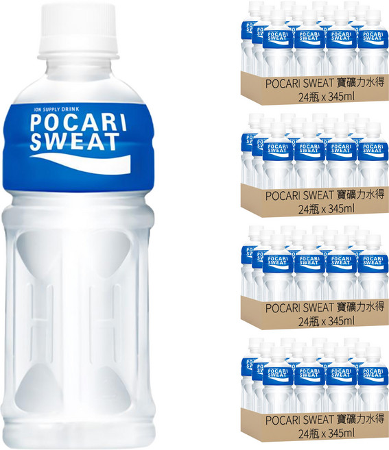 POCARI SWEAT 寶礦力水得, 345ml, 96瓶