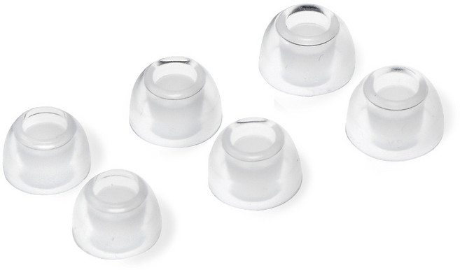 아즈라 크리스탈 버즈2 프로용 이어팁 양쪽 혼합형 SS + S + MS, 클리어 펄, 1세트