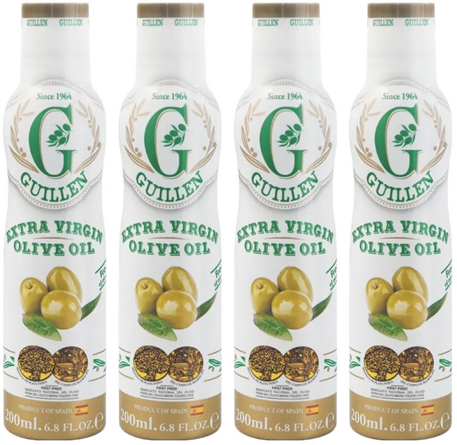 GUILLEN 特級初榨橄欖油 噴霧式, 200ml, 4瓶