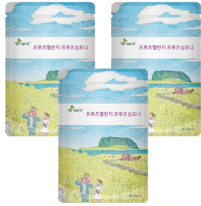 아름드레 삼각 티백 허브 차, 1.5g, 25개입, 3개