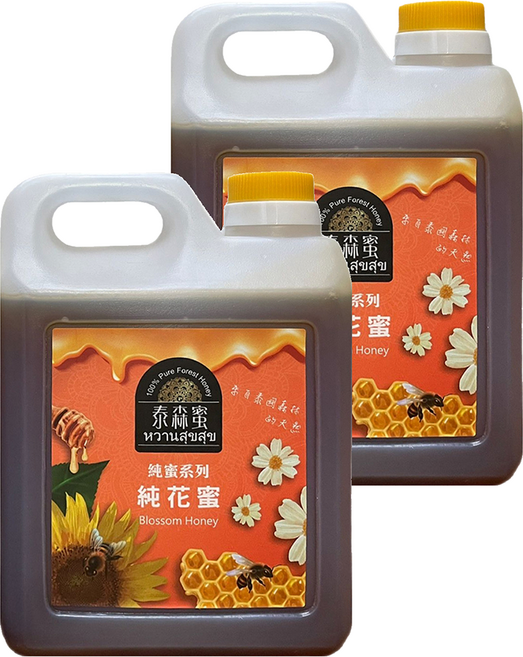 Thai Forest Honey 泰森蜜 純花蜜, 1.2kg, 2桶