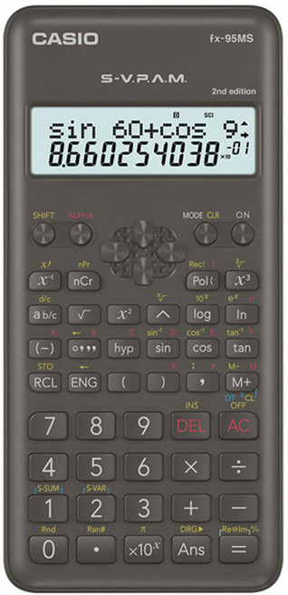 CASIO 卡西歐 工程用計算機, FX-95MS, 1個