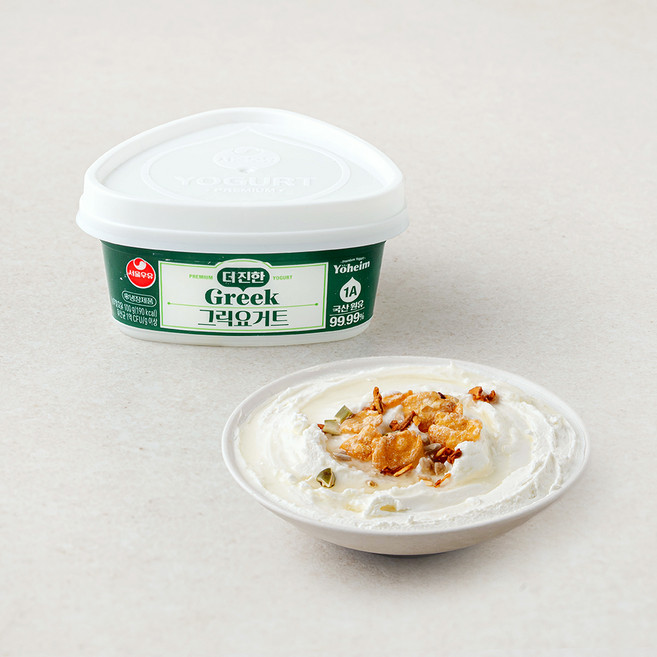 서울우유 더진한 그릭요거트, 100g, 1개