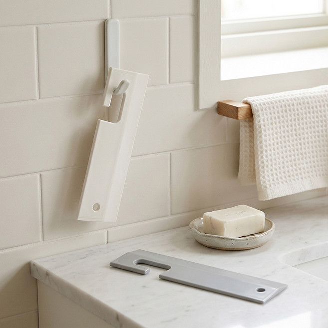 일상나눔 물기제거 실리콘 스퀴지, 2개, 화이트