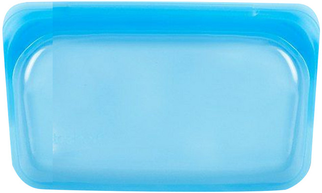 stasher 長形矽膠密封袋 藍寶石, 18.5 x 11.5 x 1.5cm, 1入, 1個