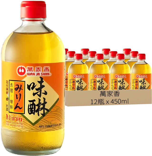 萬家香 味醂, 450ml, 12瓶