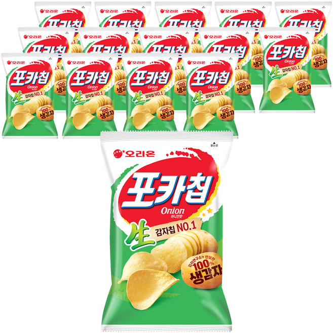 ORION 好麗友 波卡洋芋片 洋蔥口味, 137g, 15包