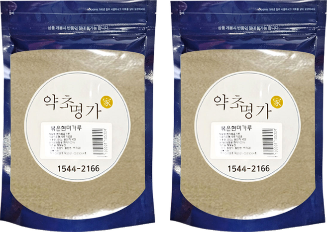 약초명가 볶은현미가루, 250g, 2개