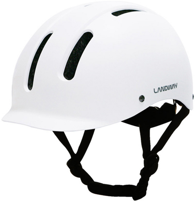 LANDWAY 運動城市安全帽, 象牙白