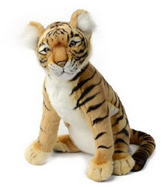 한사토이 동물인형 4263 호랑이 3호 Tiger Cub Sitting, 31cm, 갈색, 1개