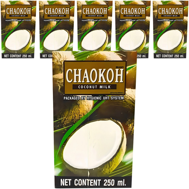 椰奶, 250ml, 6個