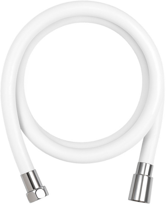 해피달링 리플랜 샤워기 호스, 2m, 화이트