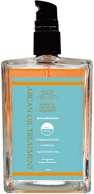 HAIR MUCH 摩洛哥堅果護髮油, 100ml, 1瓶