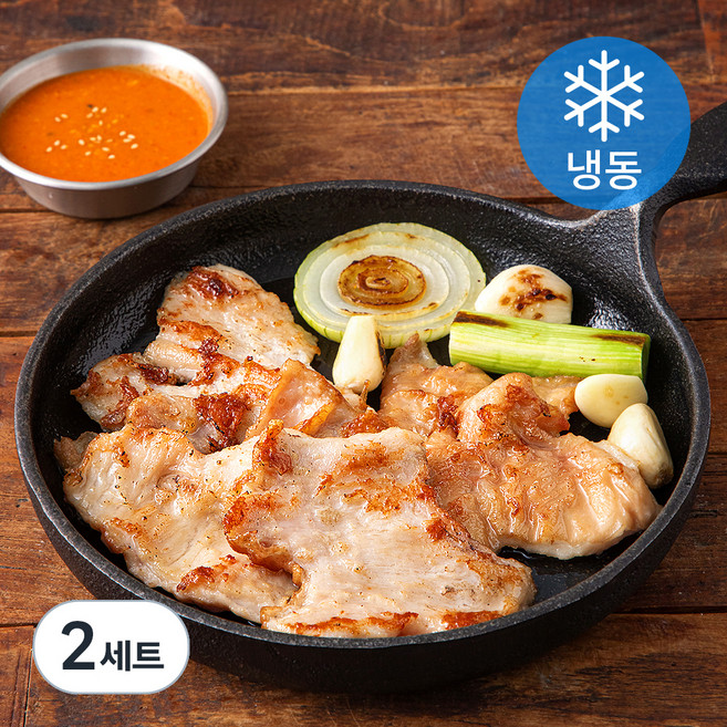 과일 숙성 납작 생막창 400g + 양념 100g 세트 (냉동), 500g, 2세트