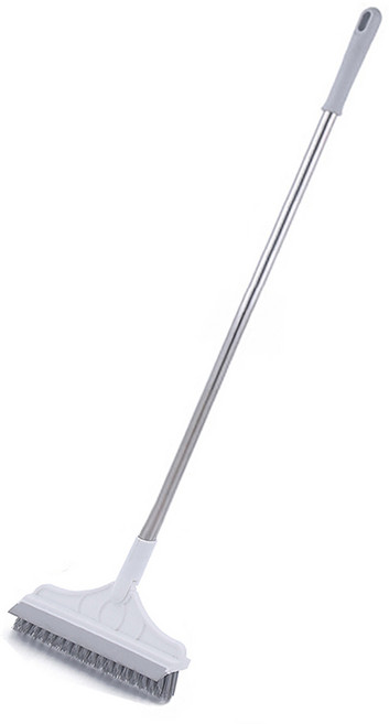 소르트잇 모서리 틈새 2in1 욕실 바닥 화장실 청소솔, 화이트, 1개