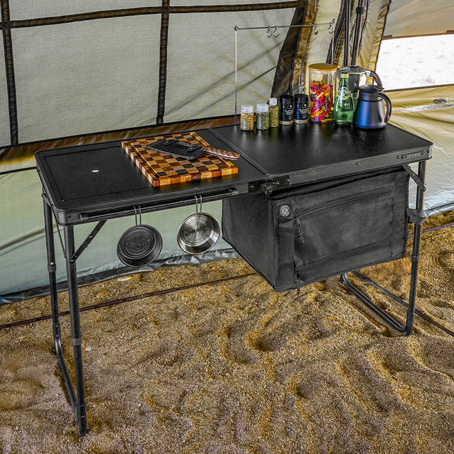 카즈미 필드 스토브 테이블, 블랙