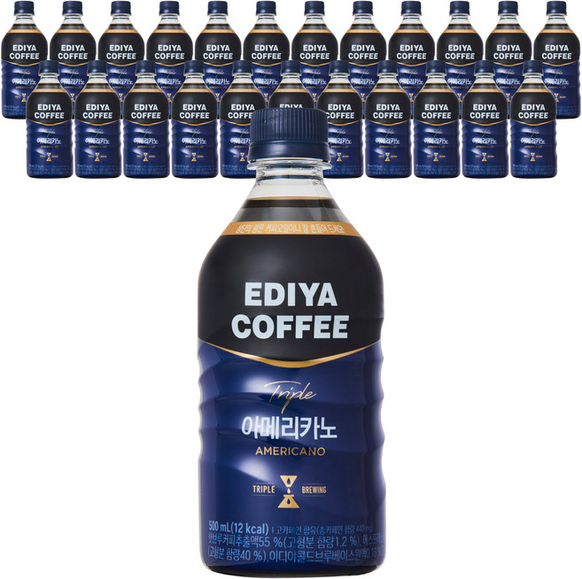 이디야 트리플 아메리카노, 500ml, 24개