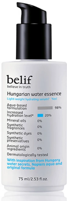 빌리프 헝가리언 워터 에센스, 75ml, 1개 - 쿠팡