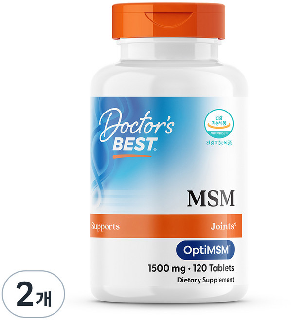 닥터스베스트 엠에스엠 1500, 120정, 2개