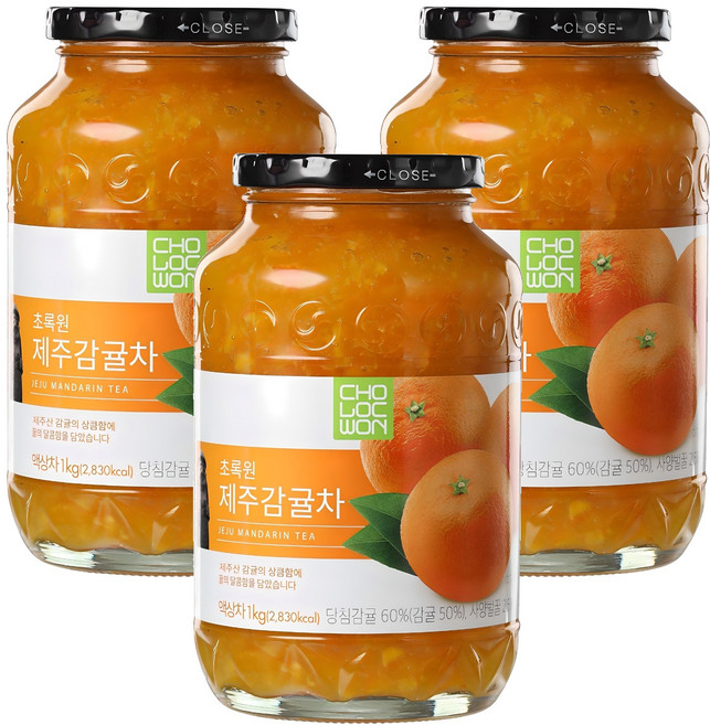 초록원 제주감귤차, 1kg, 1개입, 3개