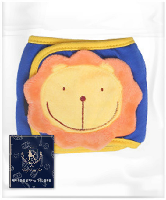 딩동펫 반려견 매너벨트 사자, 중형, 1개입, 1개