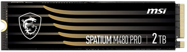 msi 微星 PCIe 4.0 NVMe M.2 SSD固態硬碟, SPATIUM M480 Pro, 2TB